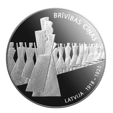 Letónia 5€ Freedom Fights 2019